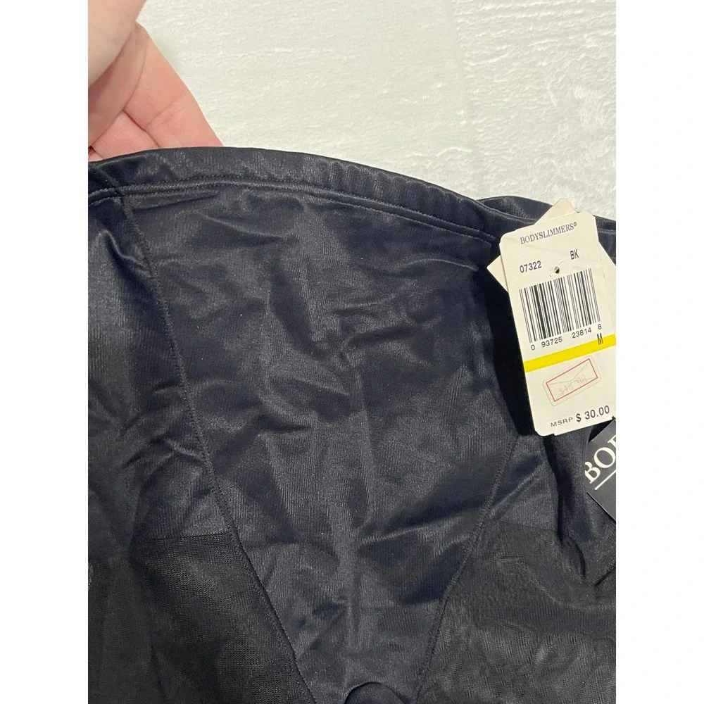 Nancy Ganz Bodyslimmers Ultimate Sleek Bike Short Style 7322 Black M‎